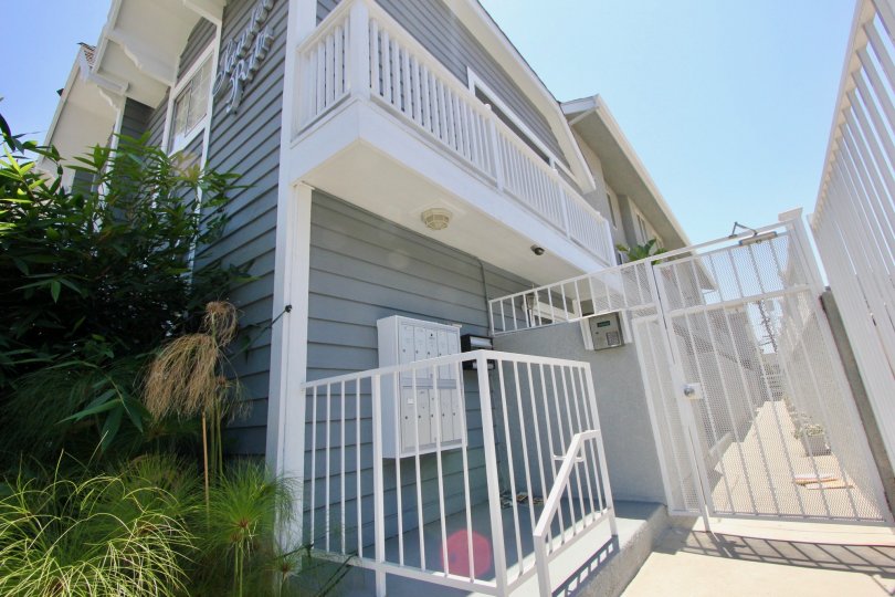Entrance to the unbelievably beautiful wooden apartment of Sawtelle Ritz, West La, California