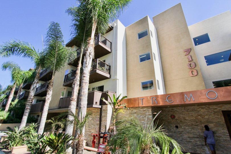 The structure of Tremont Condominiums in Westchester, California