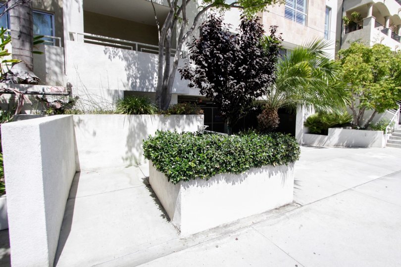 The parking for Glen Court