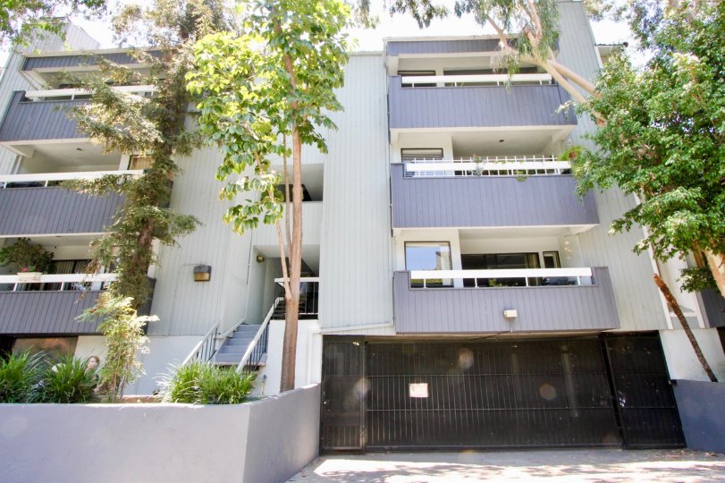 Secure garage view of the Greencourt West Community