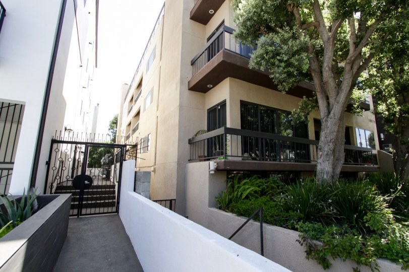 A gated entrance into Westwood Kelton
