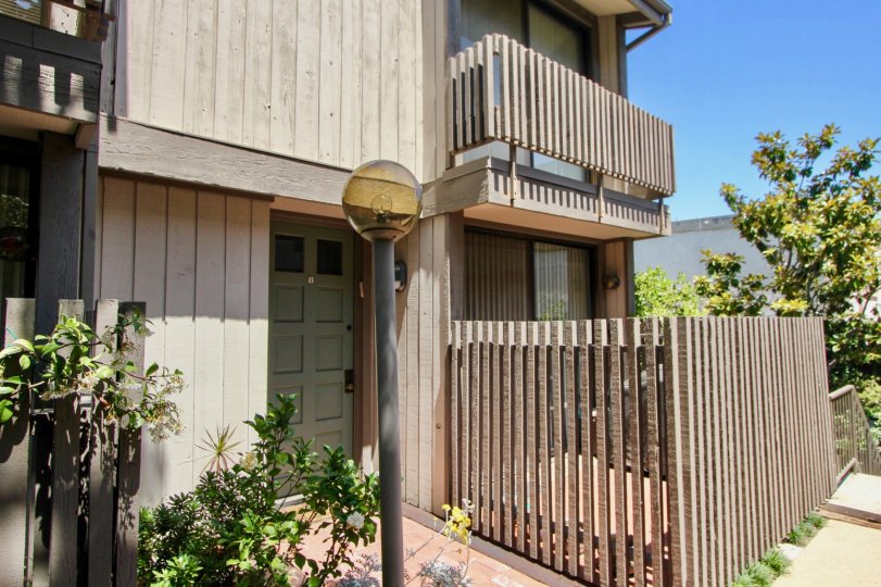 Beautiful Wooden details of Woodvale Village, Westwood, California