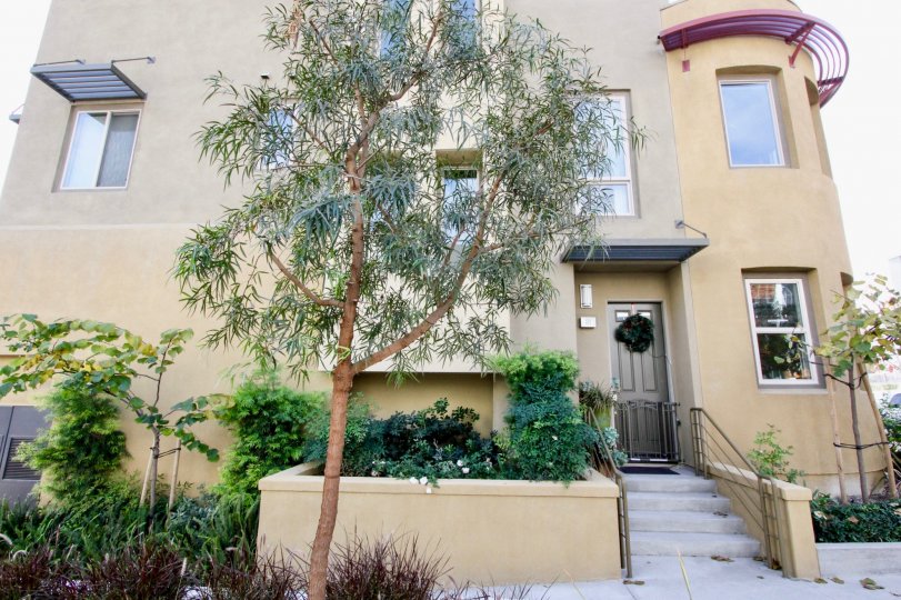 Welcoming front view at the City Walk community in Aliso Viejo, CA