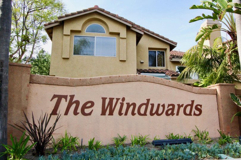 Palm trees landscape the community of The Windwards in Aliso Viejo, California.