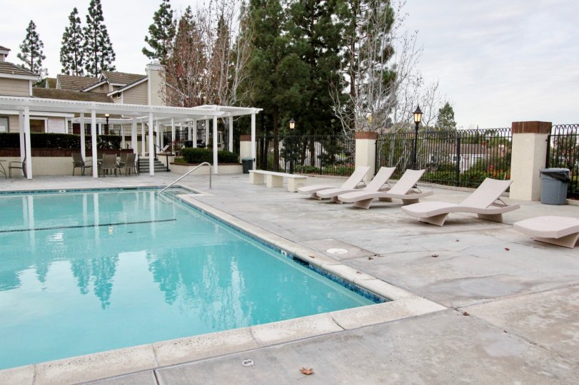 House at the Canyon Terrace Townhomes in Anaheim Hills with a Swimming Pool
