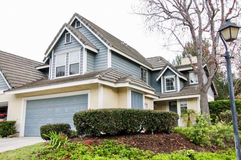 Beautiful family home, overlooking a street corner in the community.