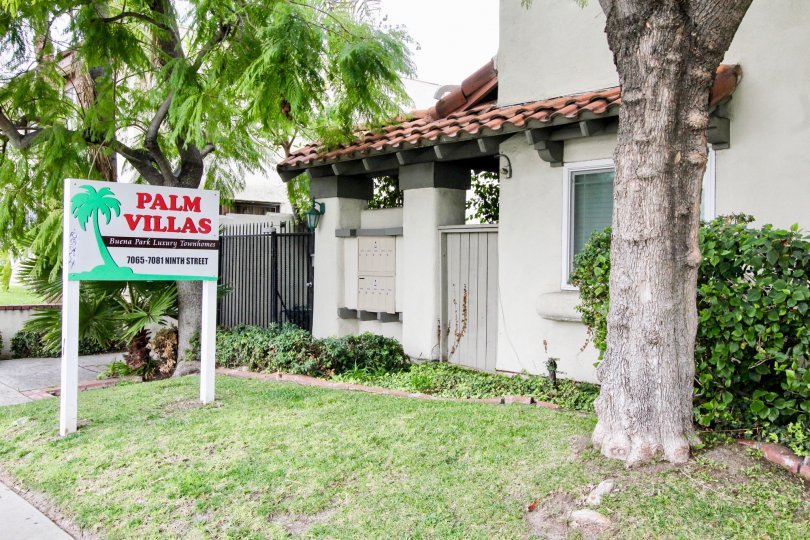 The Buena Park Luxury Townhomes in Palm Villas of the ninth street from 7065-7081