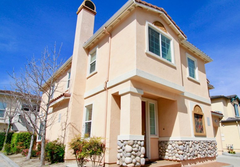 A majestic building in the Cove community, Cypress, California