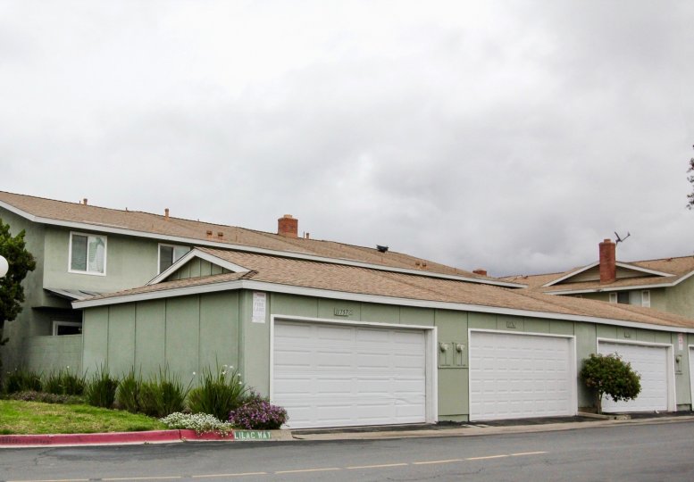 Harbor Valley Fountain California factory like structure and neat platform captured at a cloudy time