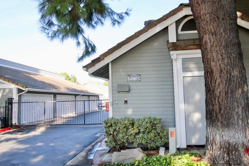 An apartment complex in Greenbrier Terraces, in Garden Grove, California.