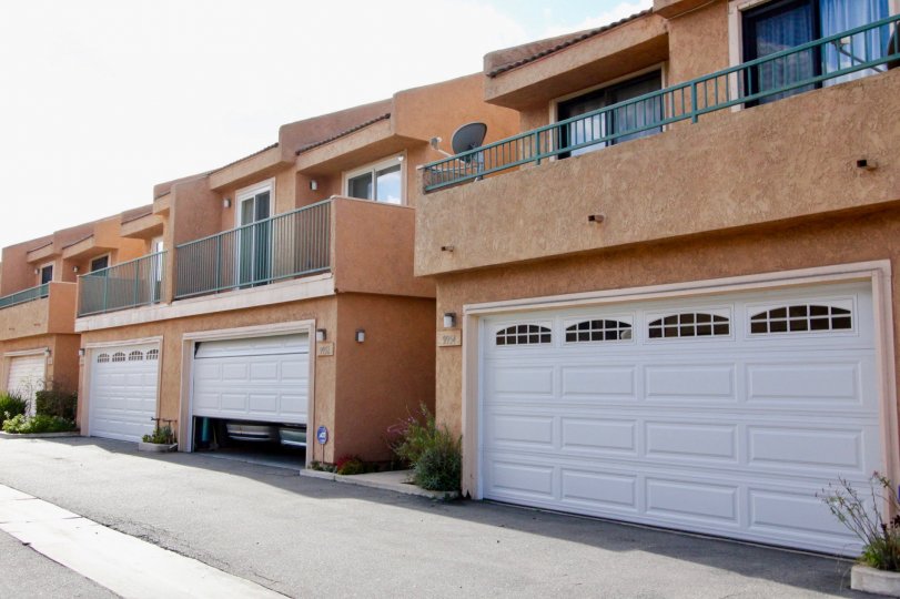 THE BUILDING IN THE PARK VILLAS II WITH THE SHUTTER, BALCONIS, DISH ANTENNA
