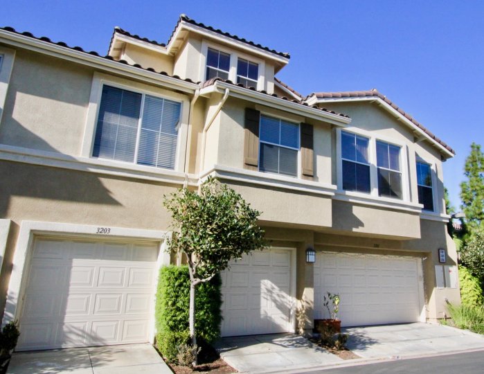 Houses in the Oak Park Community at Irvine, California