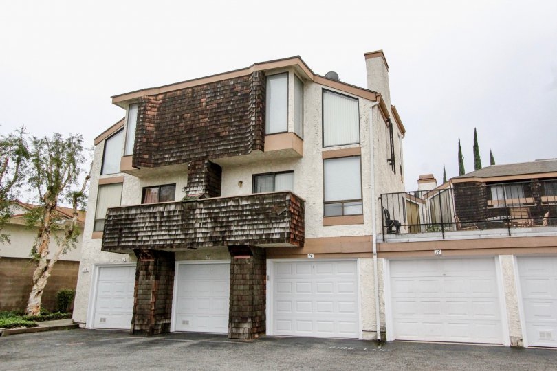 An old model verity house in the Parkside Townhomes.