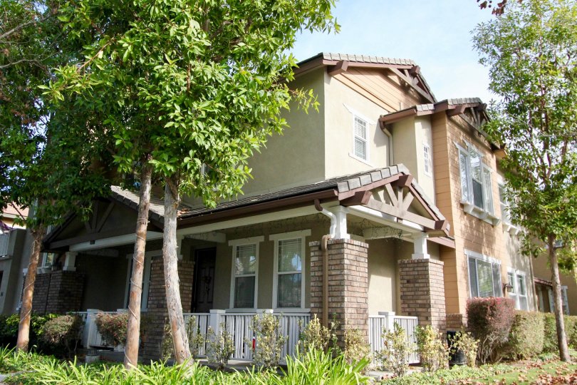 A lot of plants situated in front of a house in Chambray