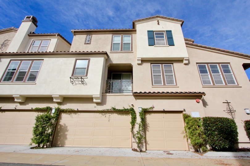 A three story house in Sansovino in Ladera Ranch, CA