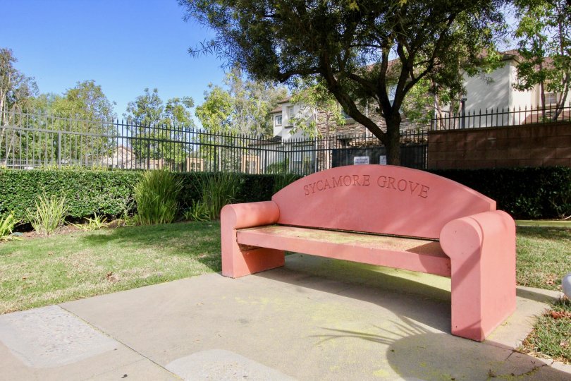 A grassy area in Sycamore Grove in Ladera Ranch, CA