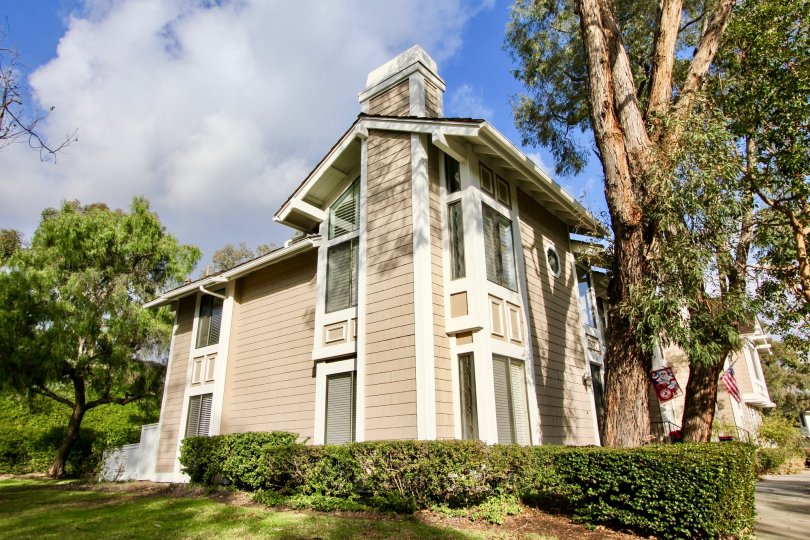Excellent view of Villa with long trees around in Sparrow Hill of Laguna Niguel