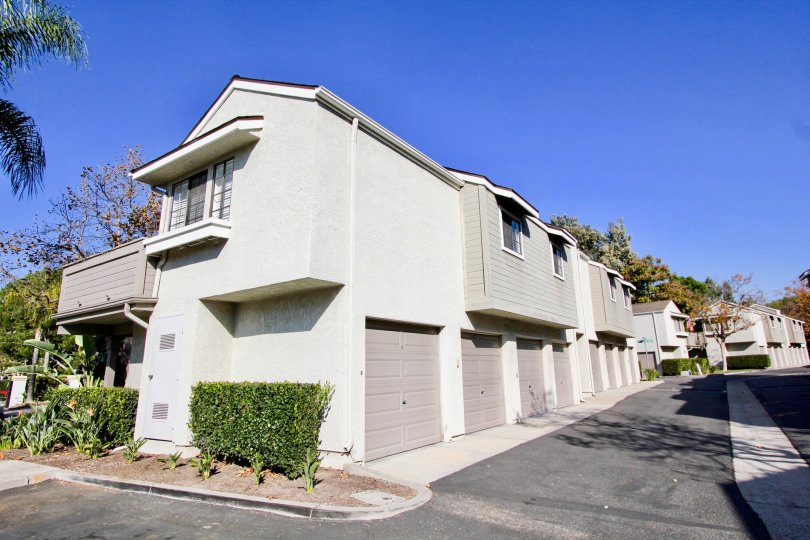 Row of condos at Village Niguel Terrace I in Laguna Niguel, CA