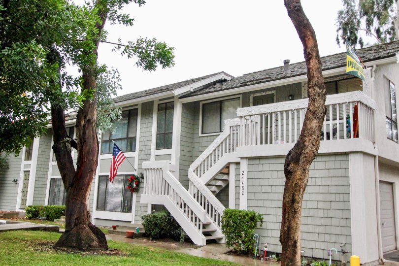 Housing complex in Serrano Woods community of Lake Forest California