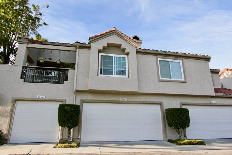 A sunny day in Coral Gardens at Mission Viejo, California