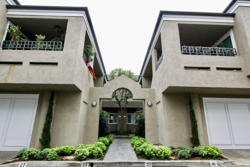 Clean living at Bayview Court in Newport Beach, California.