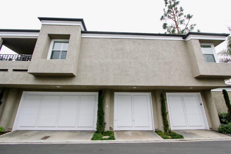Garages available at the Bayview Court community in Newport Beach, CA