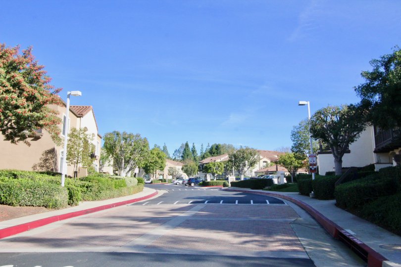 Canyon Hills Orange California was enjoyable for walking because of this broader clean paths and lights in its side