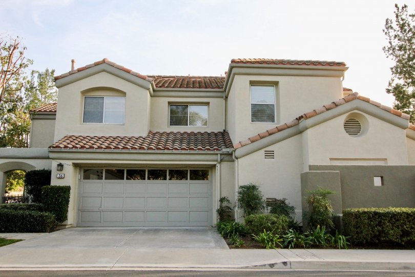 Driveway to home in Alicante in Rancho Santa Margarita, CA