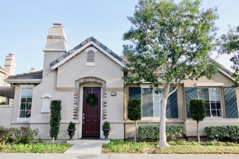 A house with windows on the front in Sea Country community, Rancho Santa Margarita, CA