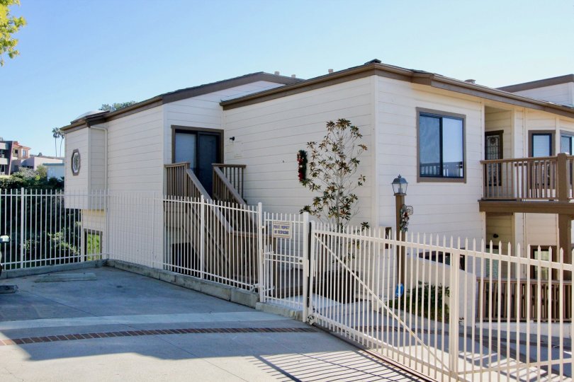 Well kept distinctive gateways provide added security at the Driftwood Bluffs