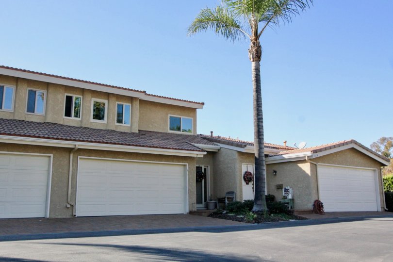 Multiple level units and two car garages available at the Seaview Townhomes