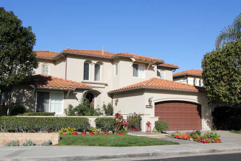 Driveway and home in Campanilla in San Juan Capistrano, CA