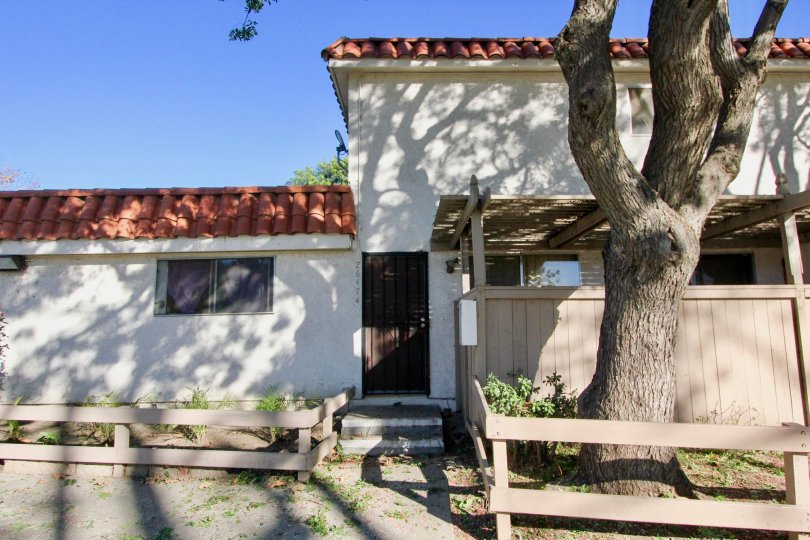 Sidewalk and walkway in Capistrano Villas in San Juan Capistrano, CA