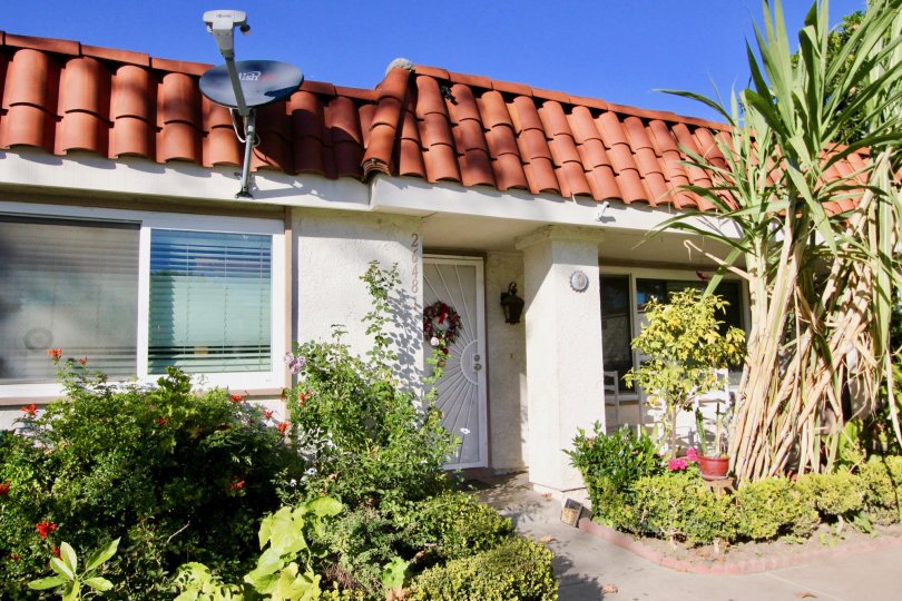 Front door to Capistrano Villas in San Juan Capistrano, CA