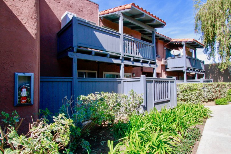 Monterey Villas Building Front View Beautiful Location at Santa Ana city in Califorina