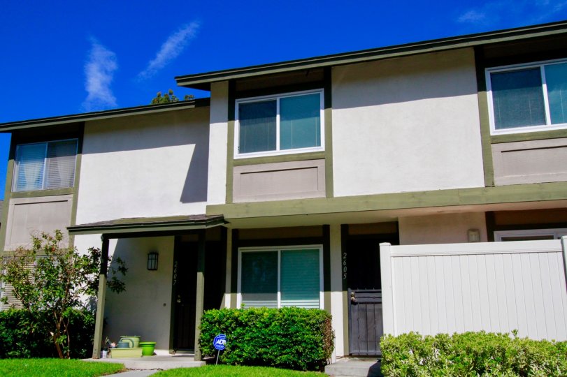 Two story house in Windwood Forest, Santa Ana California