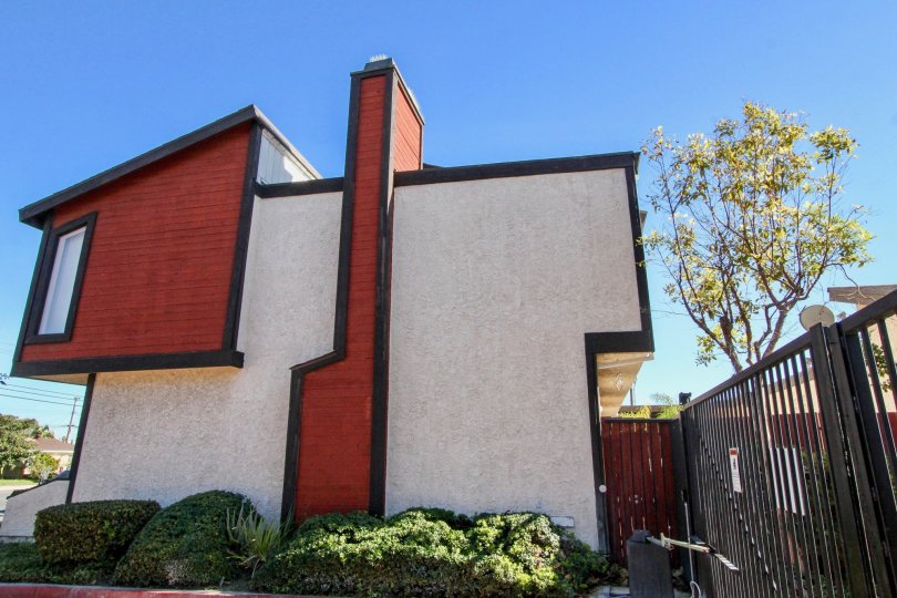 The colourful Chapman Villas in Stanton, California