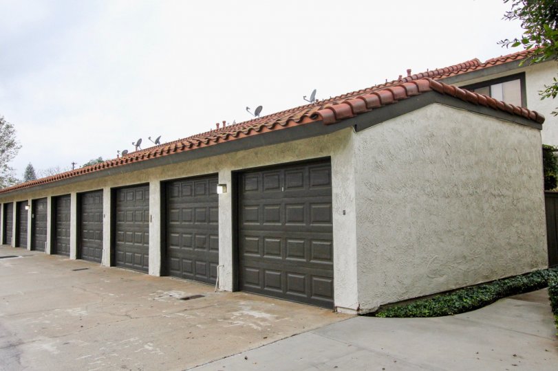 Vents are spaced 1 every other garage door at the Macaw Cove community