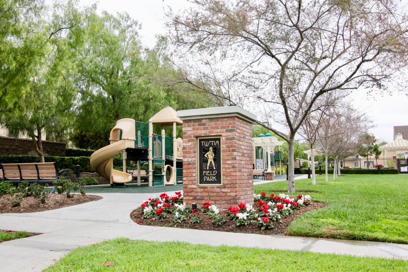 Leisure living at Tustin Field a community in Tustin, California.