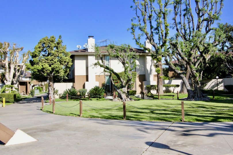 the tustin village is a rural side house of the tustin city in california