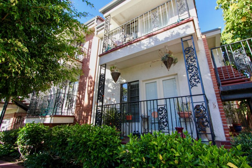 the outside of an apartment in Orleans East of Carlsbad California