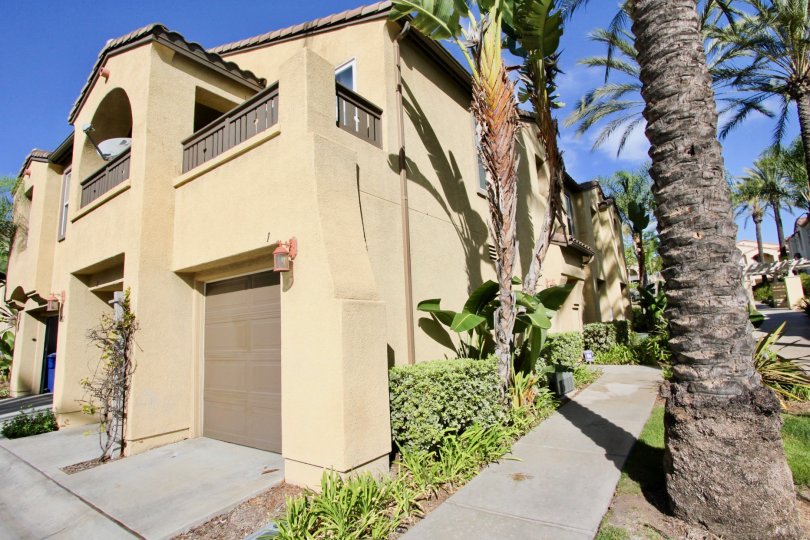 a big housing in Gold Rush chula vista, plenty of trees and greenery witha sophisticated look