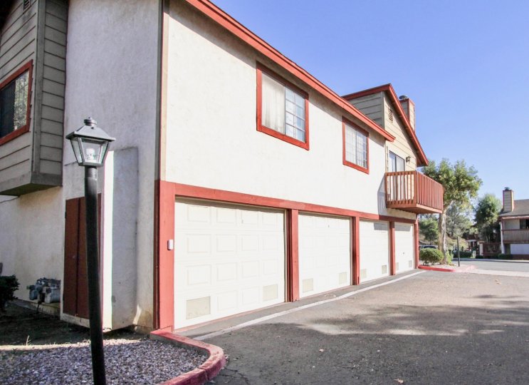 Clear day at Hilltop Village community in Chula Vista, CA