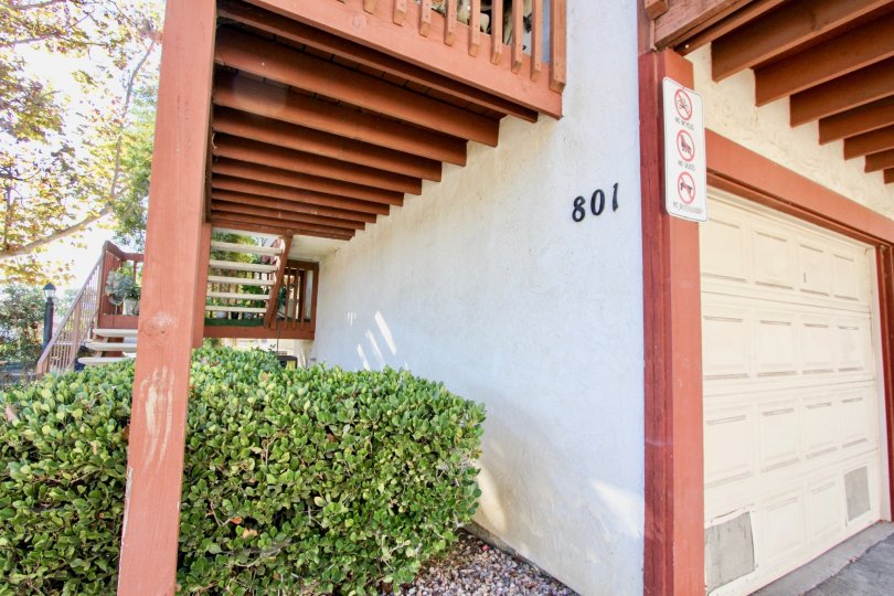Sunny Day, entry stairs, Hilltop Village, Chula Vista, CA