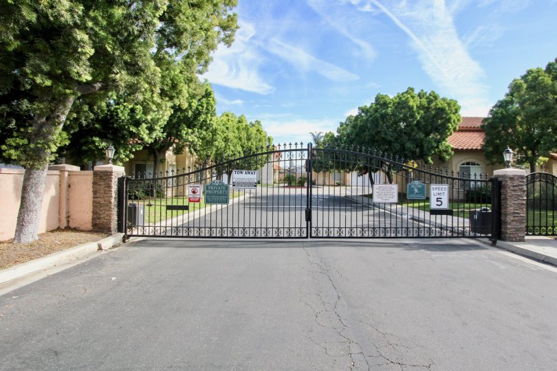 The secure community of Villa Rosa in Chula Vista, California.