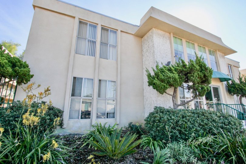Two story residential building at Cole Manor south in Clairemont Mesa California