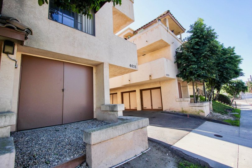 Housing structures at Villa Estelle West in College Area California