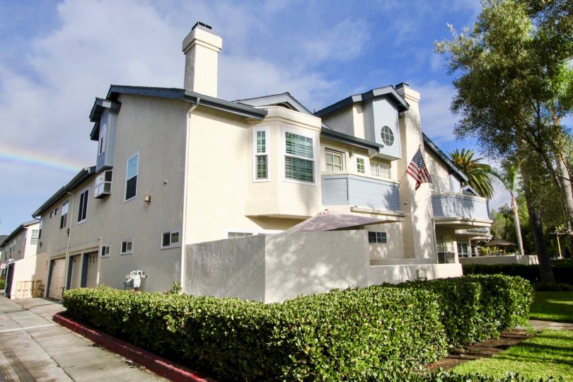 Two story town homes at Oxford Park in Coronado California