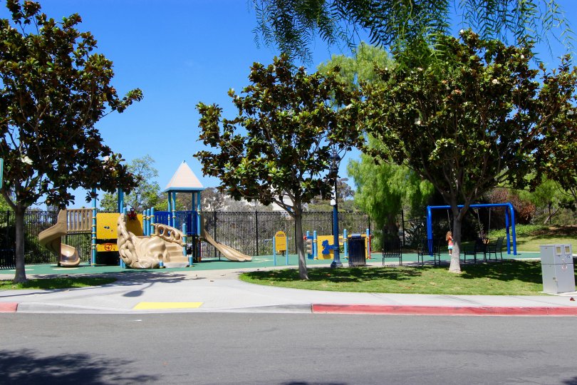A peaceful playgroun in the Aloft community of downtown San Diego, California