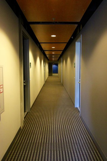 Corridor of amazing APERTURE downtown san diego california